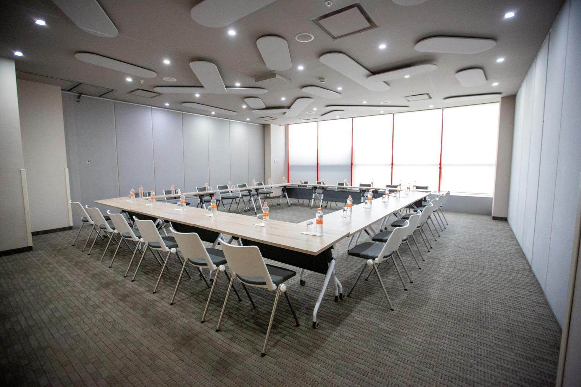 Metria Hotel León Eksteriør bilde Meeting room