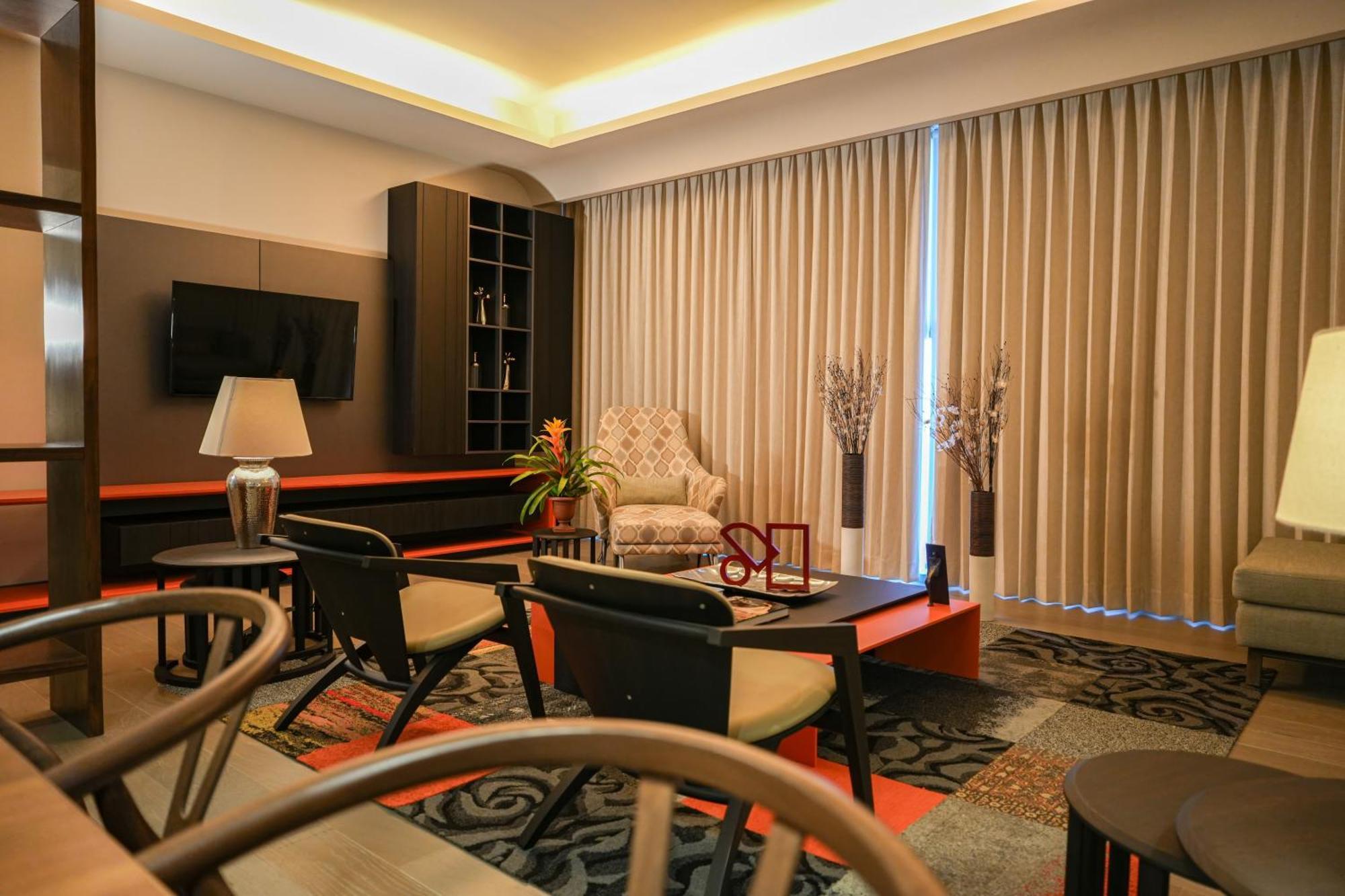 Metria Hotel León Eksteriør bilde A living room in a condominium